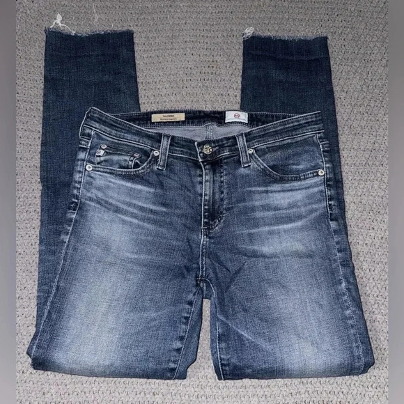 AG ADRIANO GOLDSCHMIED AGED 49 PRIMA MID-RISE CIGARETTE JEANS USA 27 - Picture 5 of 12